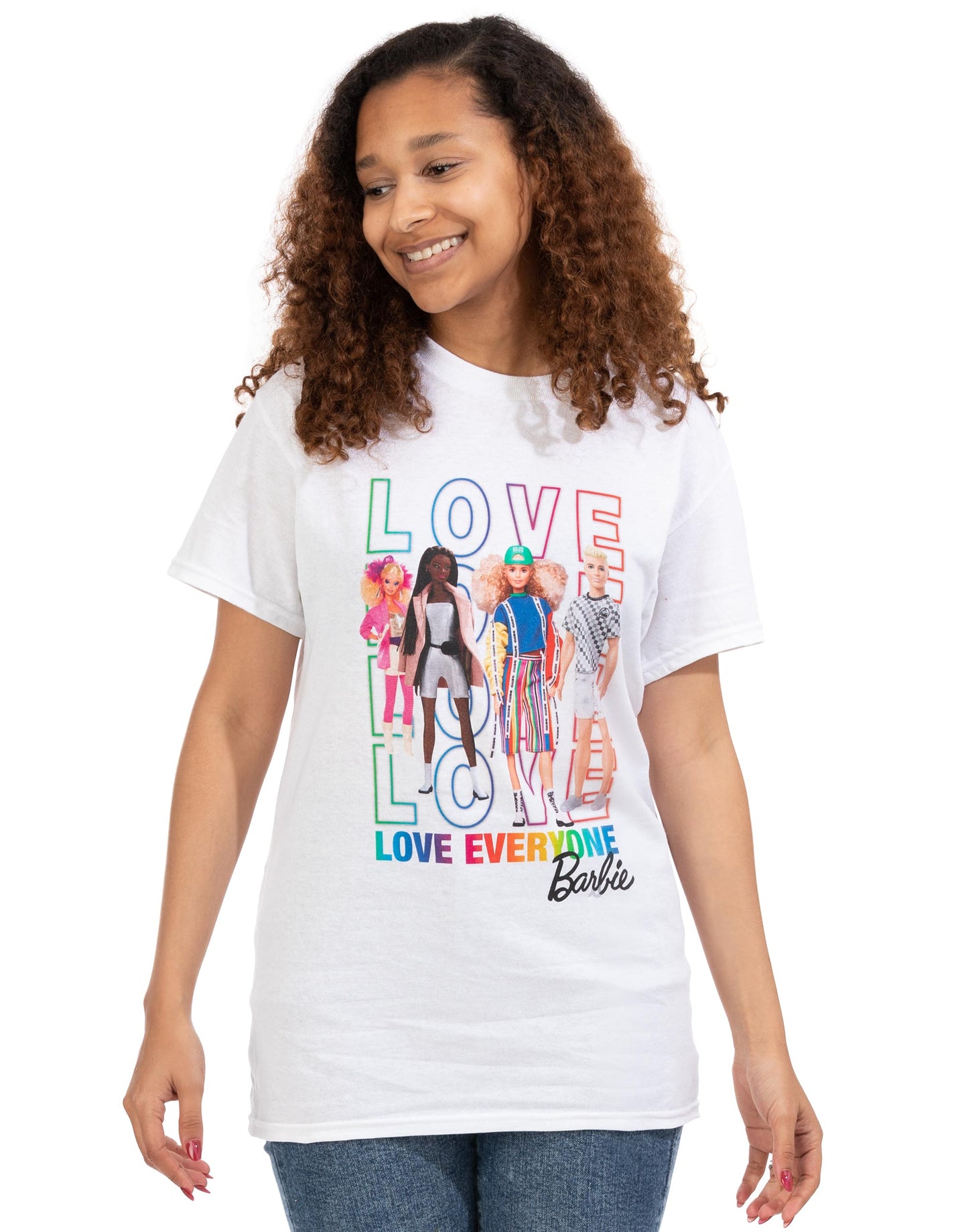 Barbie Short Sleeved T-Shirt | Womens White | Official Merch