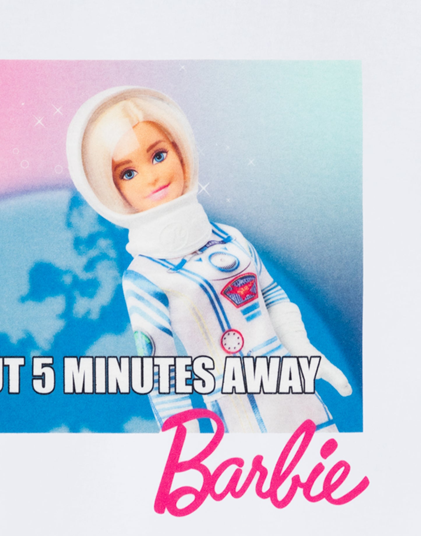 Barbie Short Sleeved T-Shirt | Womens White | Official Merch