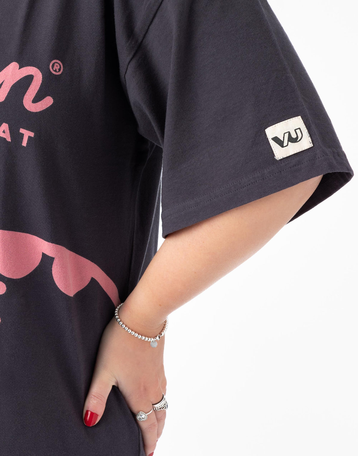Pusheen Oversized Short Sleeved T-Shirt | Womens Grey | Official Merch