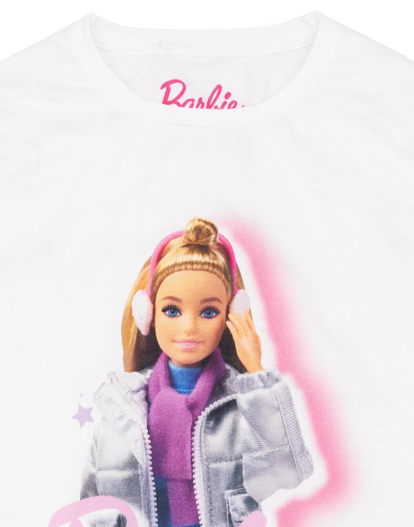 Barbie Short Sleeved T-Shirt | Womens White | Official Merch