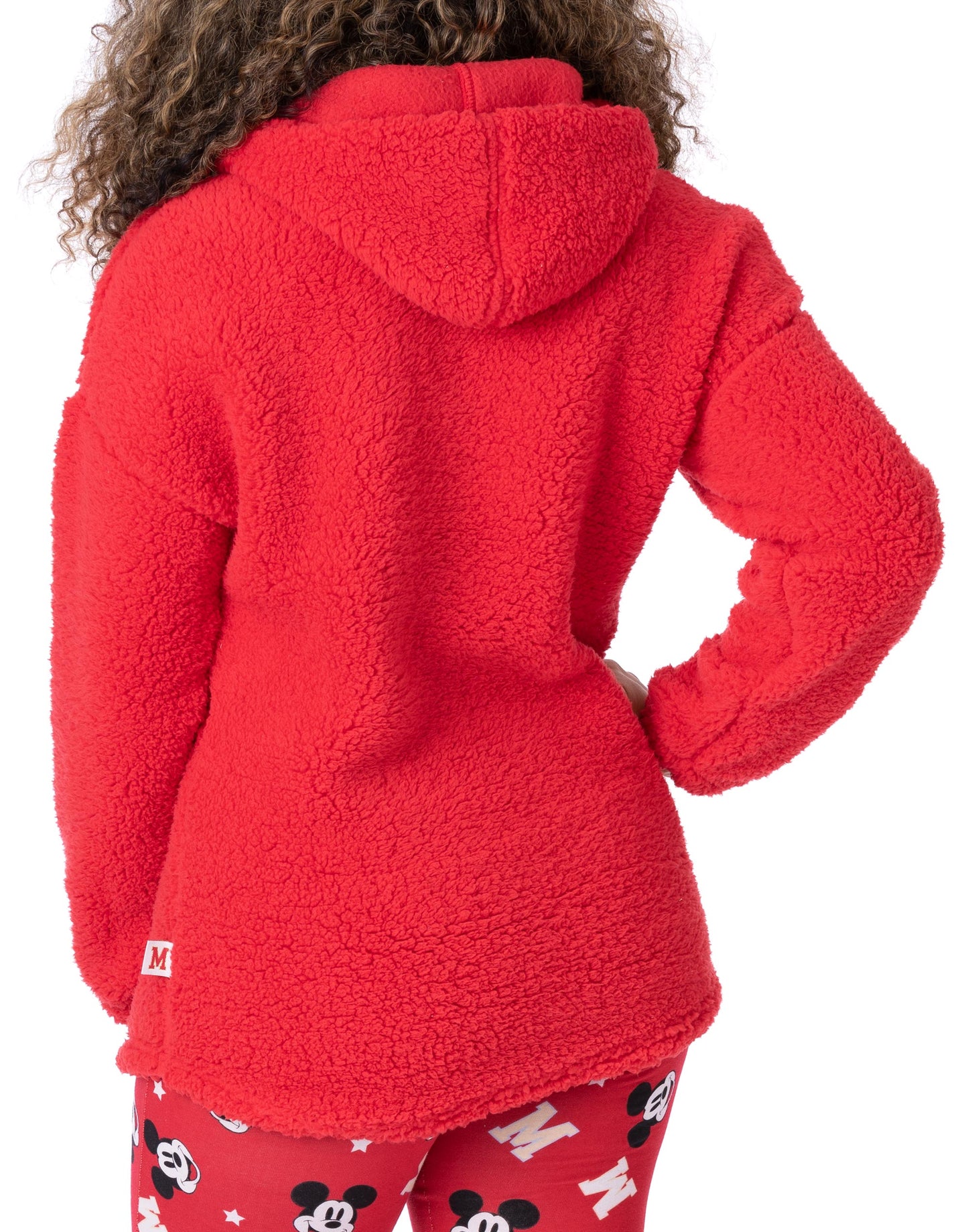 Disney Long Sleeve Long Leg Pyjama Set | Womens Red | Official Merch