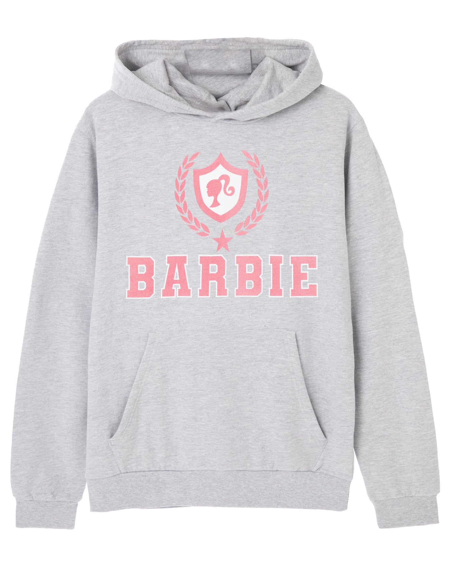 Barbie Hoodie | Womens Grey Marl | Official Merch