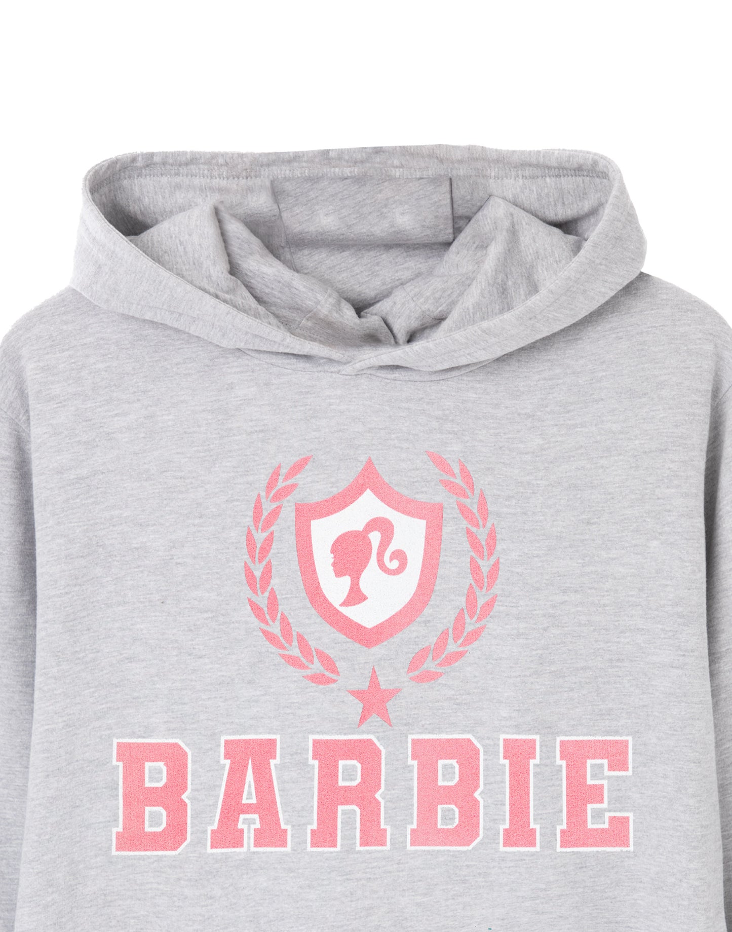 Barbie Hoodie | Womens Grey Marl | Official Merch