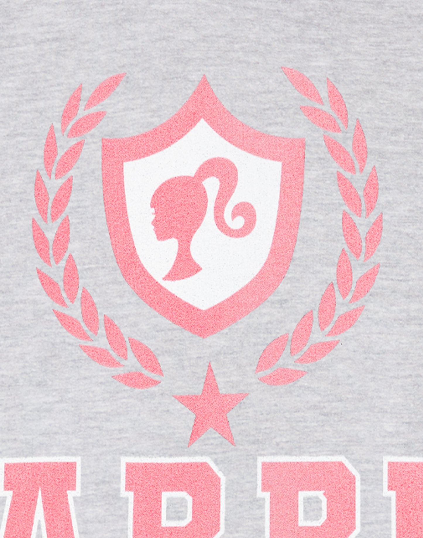 Barbie Hoodie | Womens Grey Marl | Official Merch