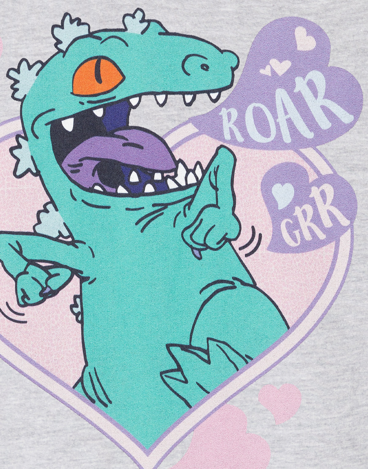 Rugrats Hoodie | Womens Grey Marl | Official Merch