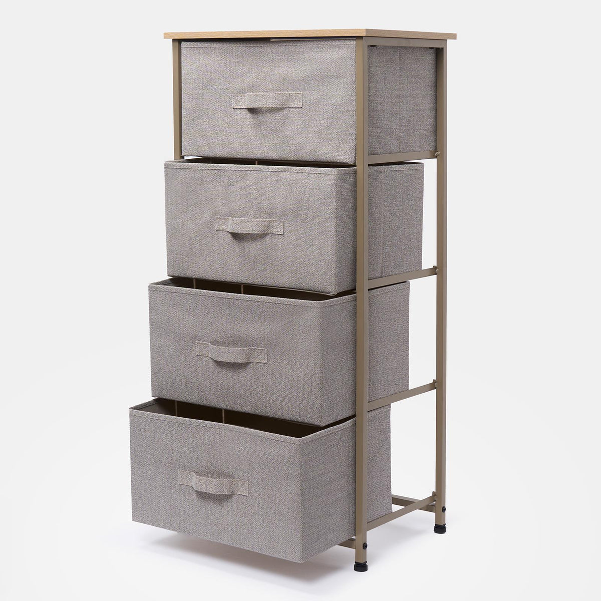 OHS Fabric Cabinet Bedside 2/3/4/5/6 Drawers Storage Unit Clothes Home Organiser