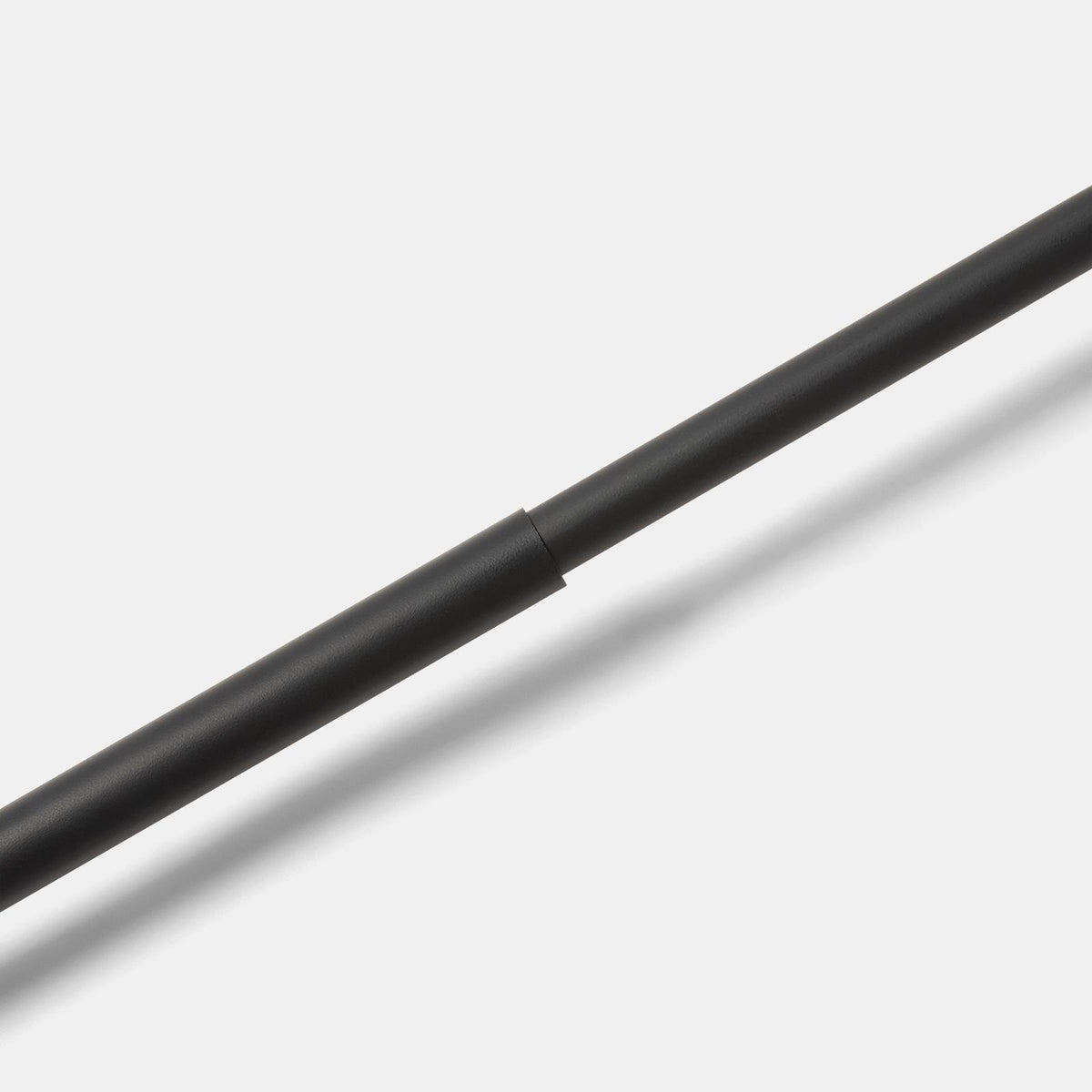 OHS 120-200cm Curtain Pole Extendable Metal 16mm Ball Trumpet Twist Finnials