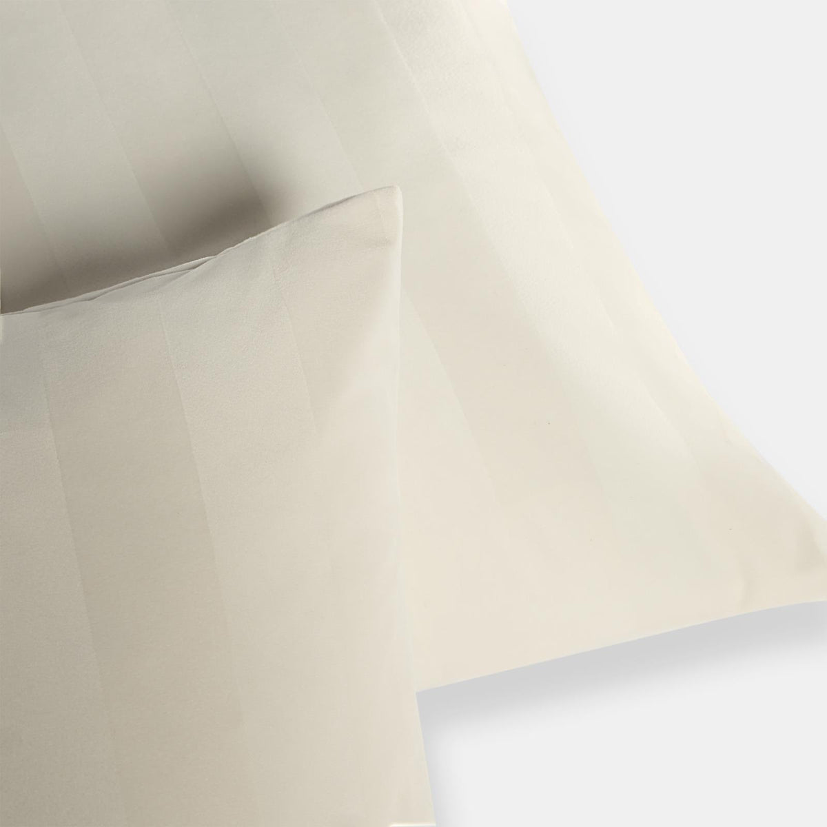 OHS Stripe Cushion Covers 2 Pack Matte Velvet Square Pillowcases Home Decor