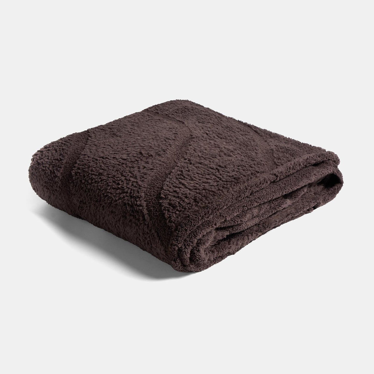 OHS Tufted Contour Throw Teddy Fleece Blanket Winter Soft Warm Bedspread