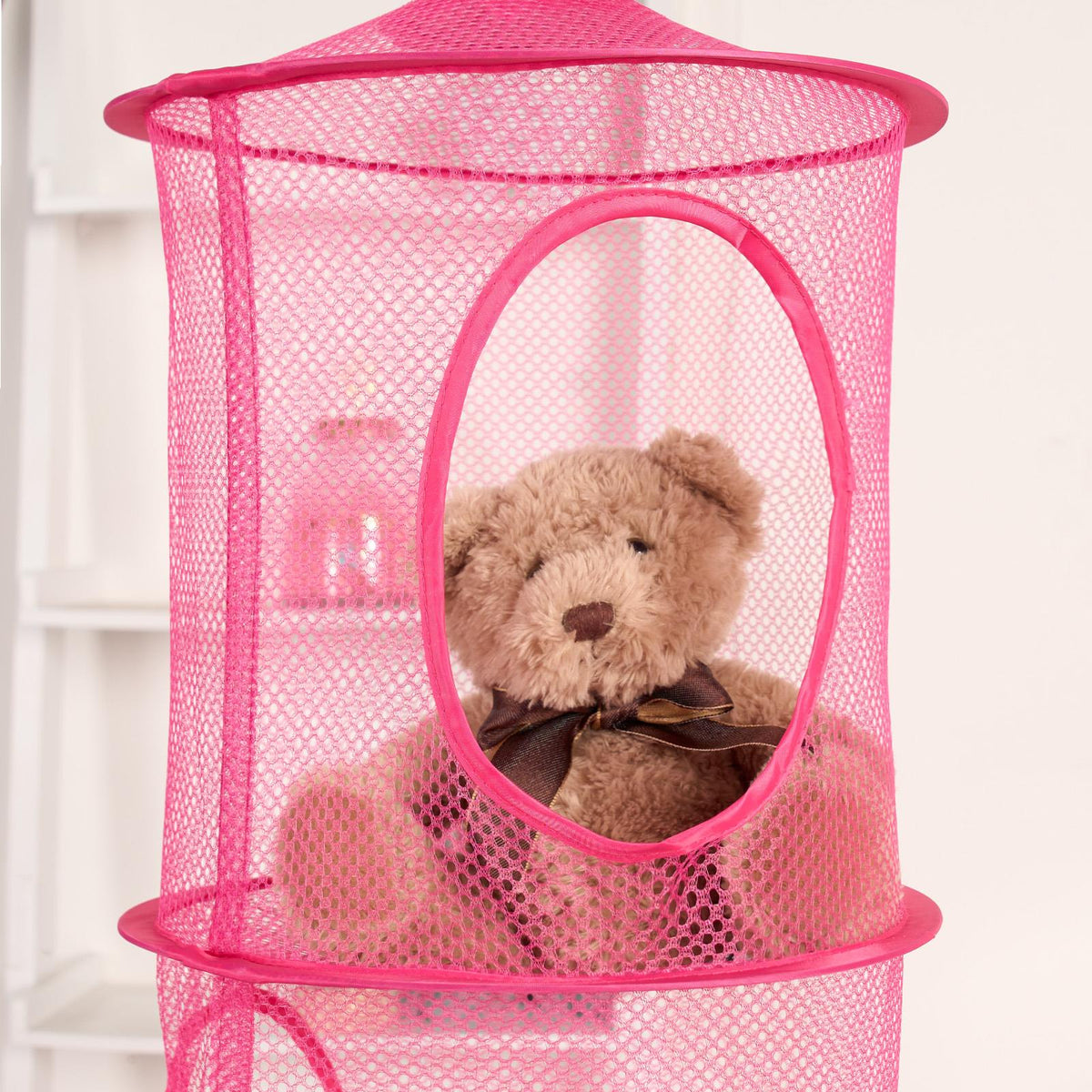 Large Storage Basket Hanging Kids Space Saving Tidy Shoes Clothing Toy Organiser