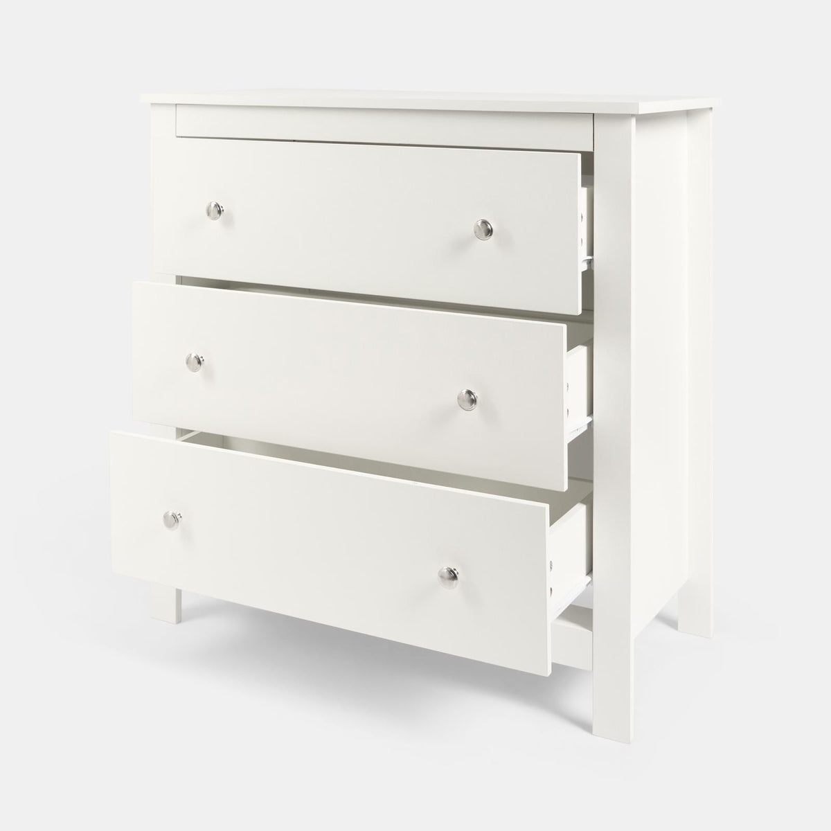 OHS Chicago Bedside Table 2/3 Drawer Hallway Cabinet Nightstand Unit Home Decor