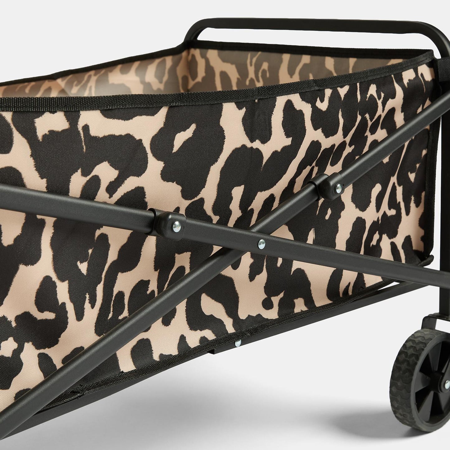 OHS Garden Folding Trolley Cart Outdoor Storage Camping Grocery Shopping