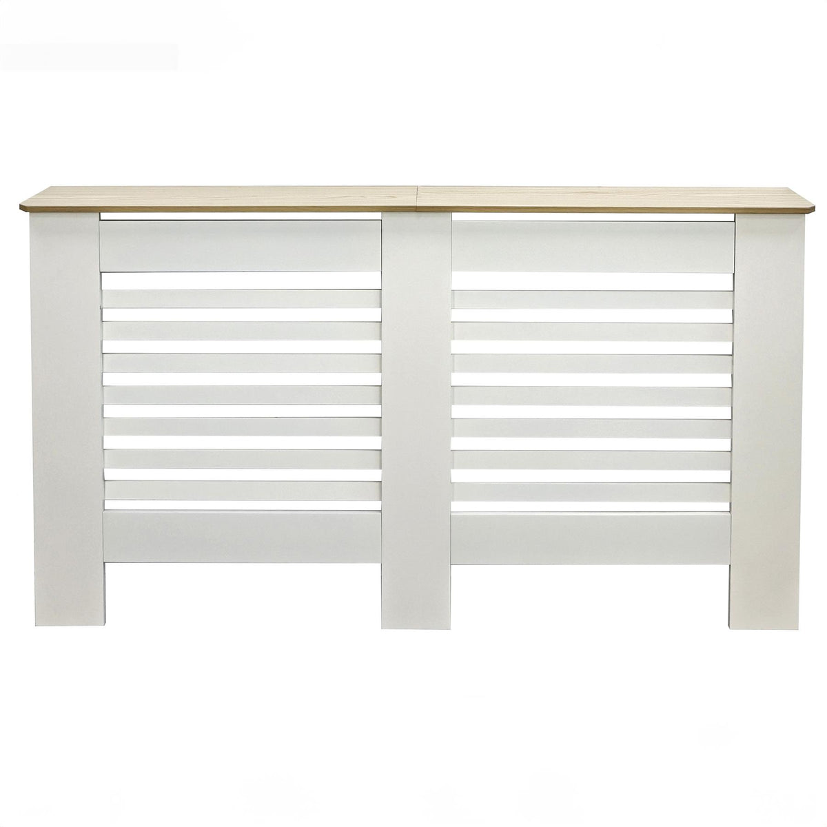 OHS Wood Radiator Cover MDF Side Board S M L Cabinet Shelf Hallway Furniture