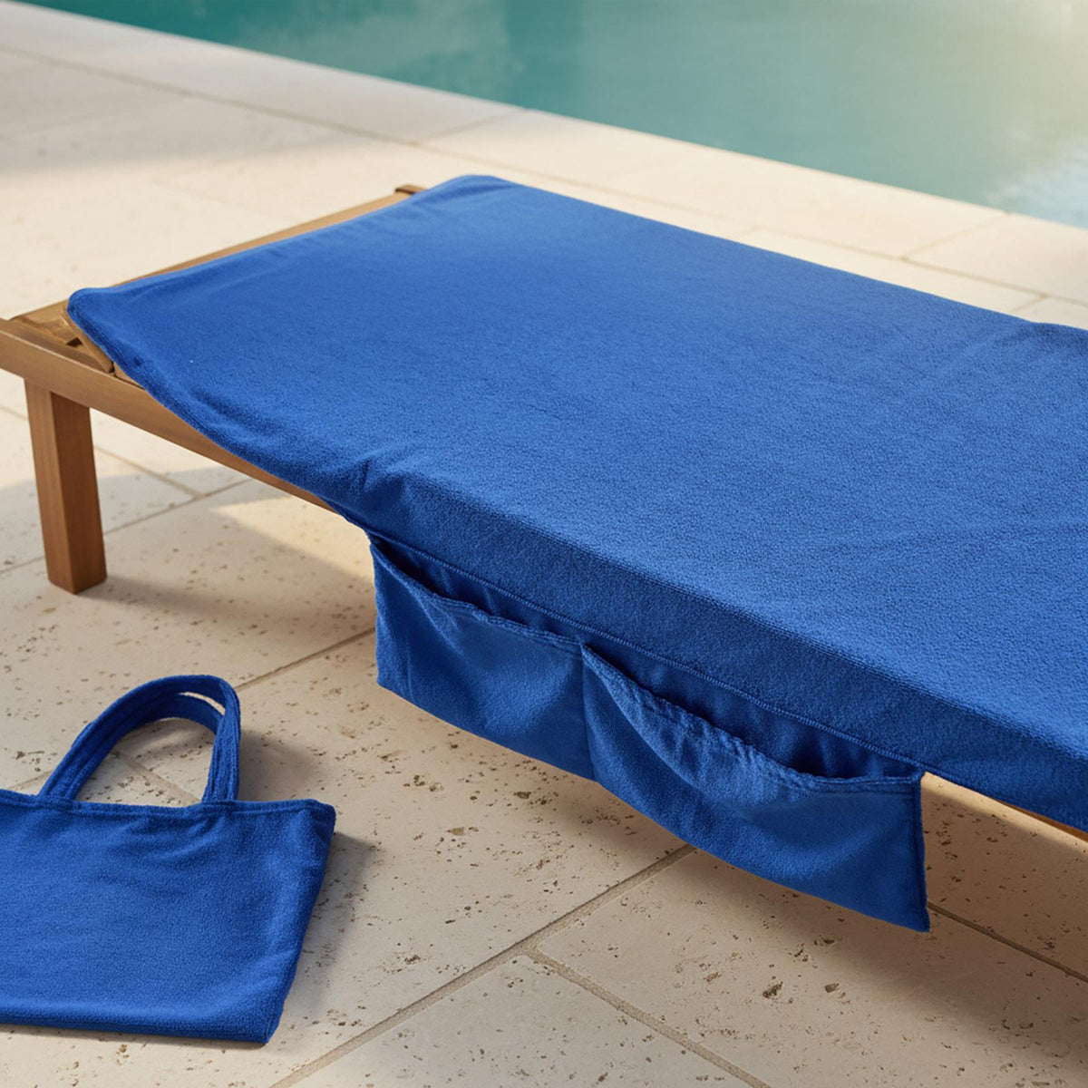OHS Beach Towel Bag Microfiber Quick Dry Absorbent Bath Large Travel Spa