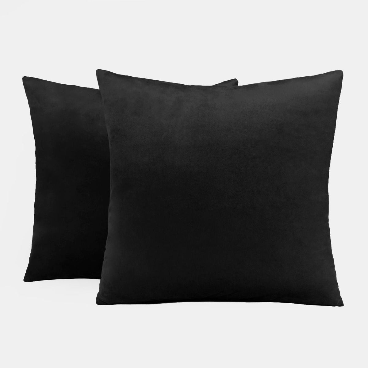 OHS Matte Velvet Cushion Covers Super Soft Luxury Square Pillowcases Multipack