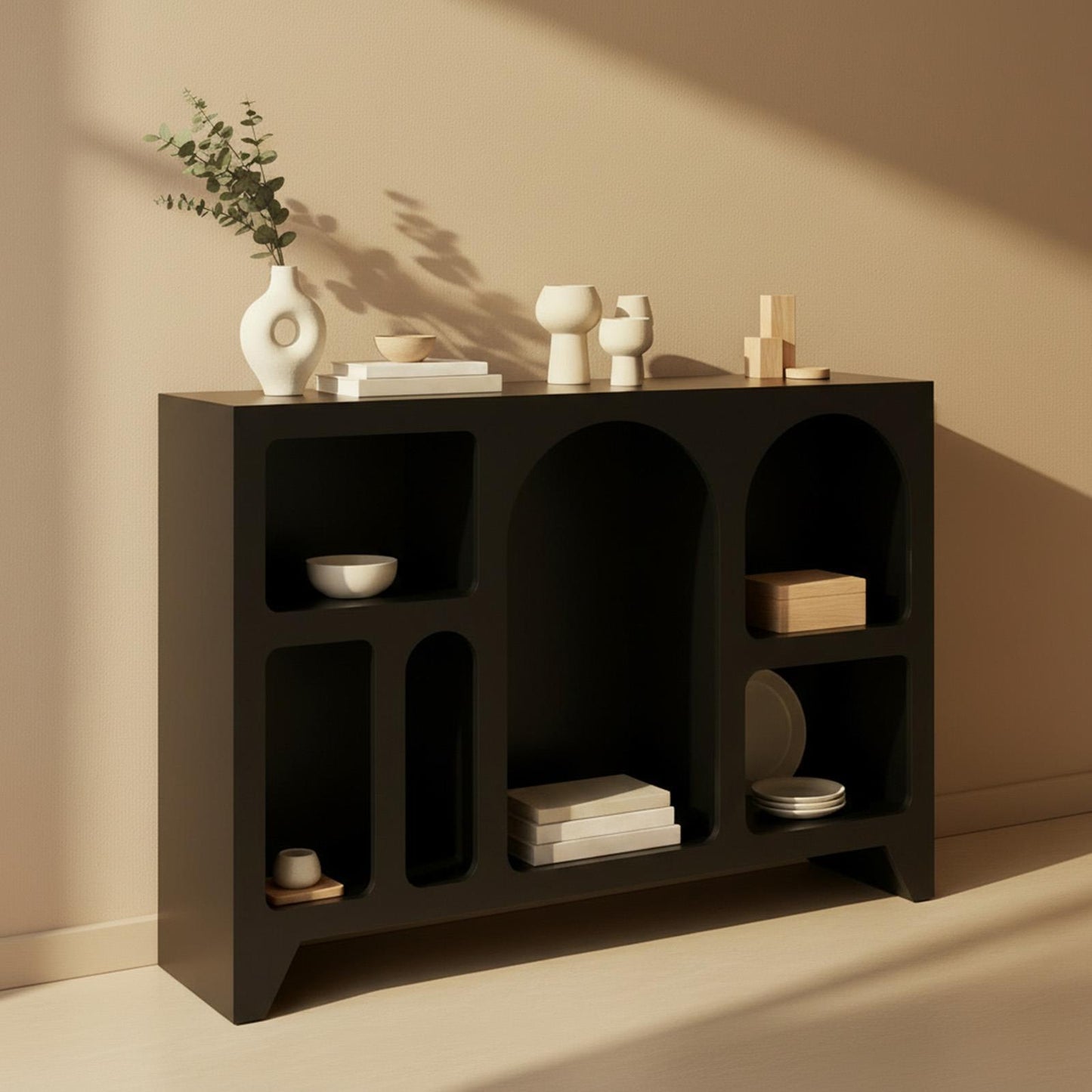 OHS Arch Sideboard Display Unit Buffet Cabinet Sideboard Modern Cupboard Storage