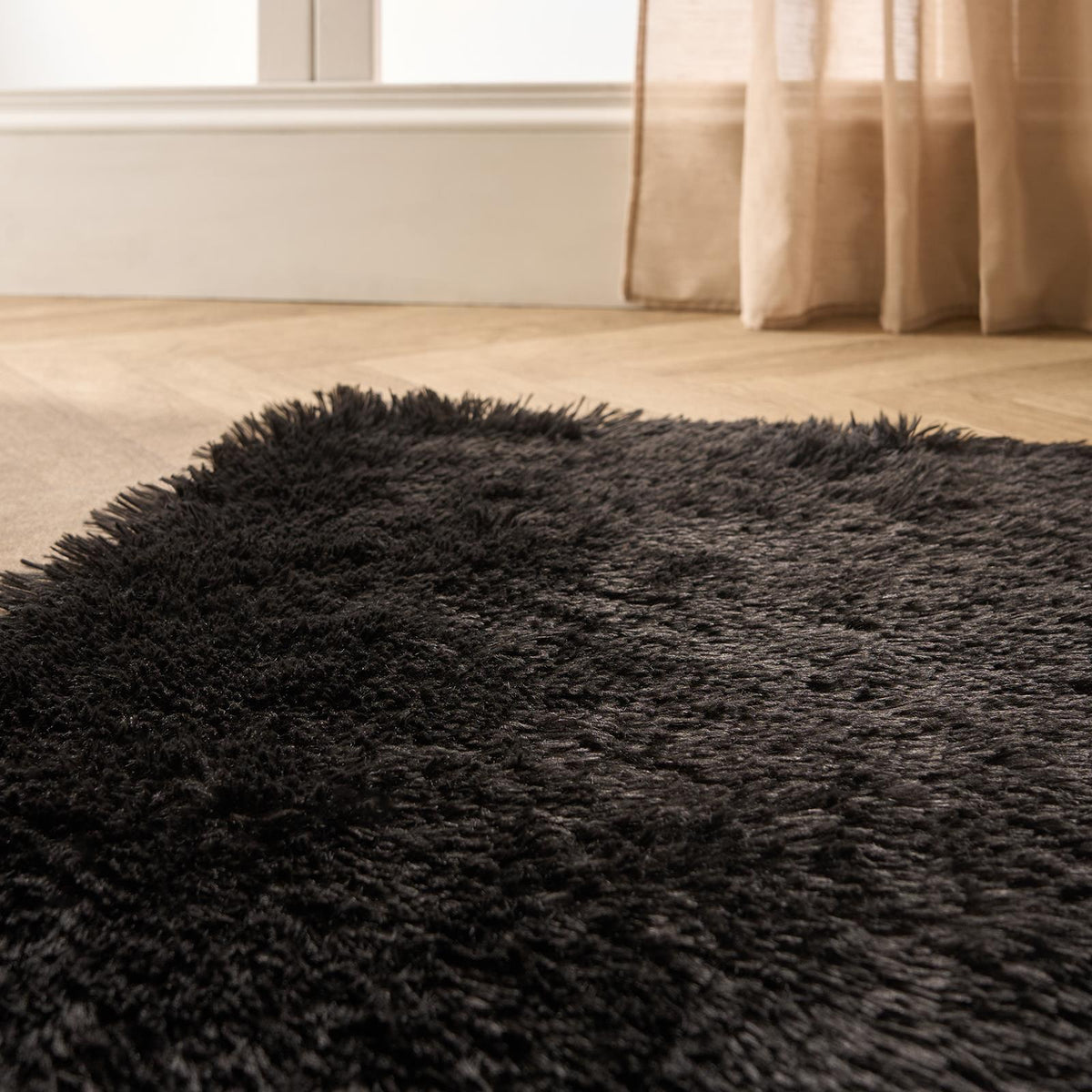 OHS Fluffy Rug Anti-Slip/Skid Shaggy Large Bedroom Non-Shed Floor Carpet Mat