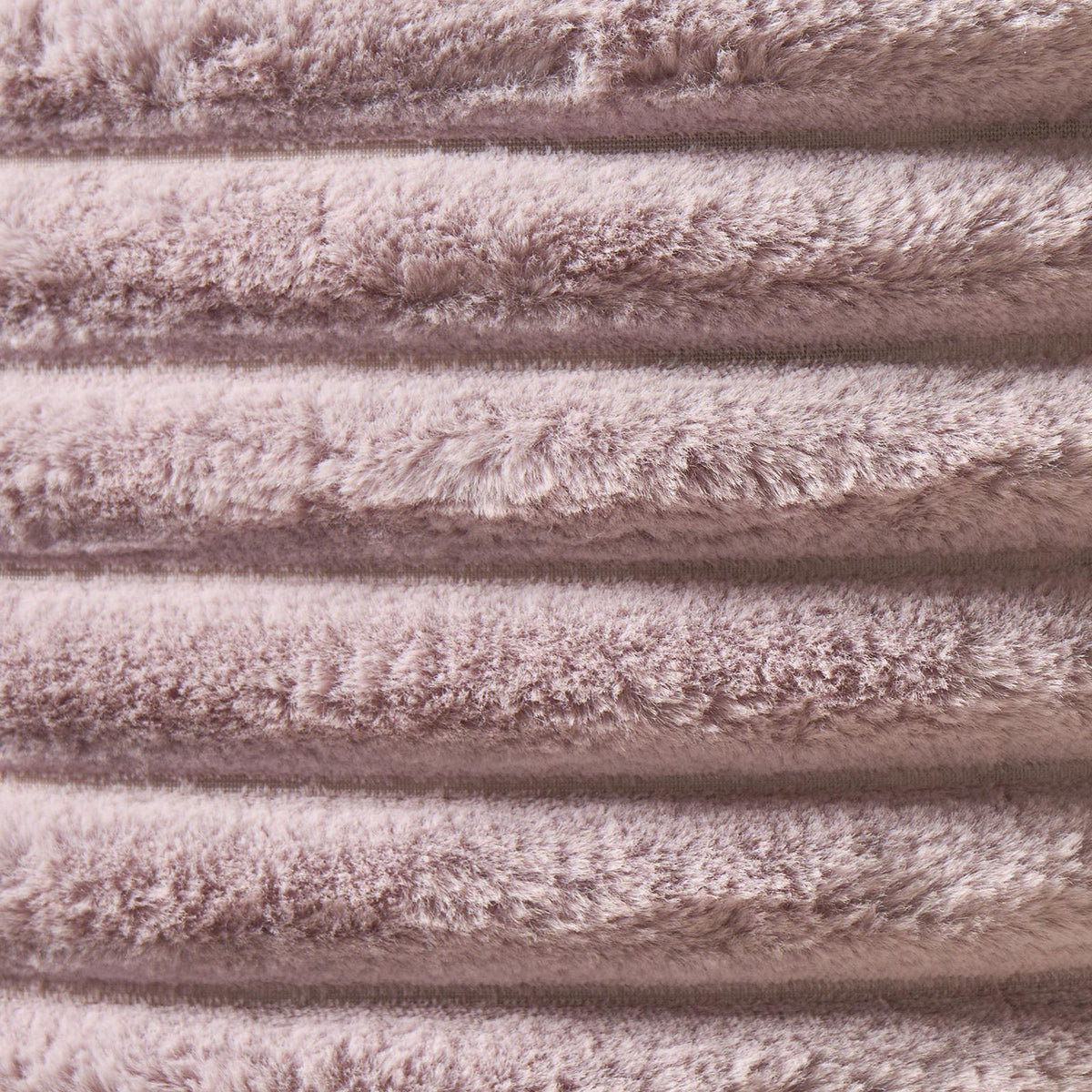 OHS Thick Rib Cushion Covers Faux Fur Soft Fleece Square Pillowcases Home Decor
