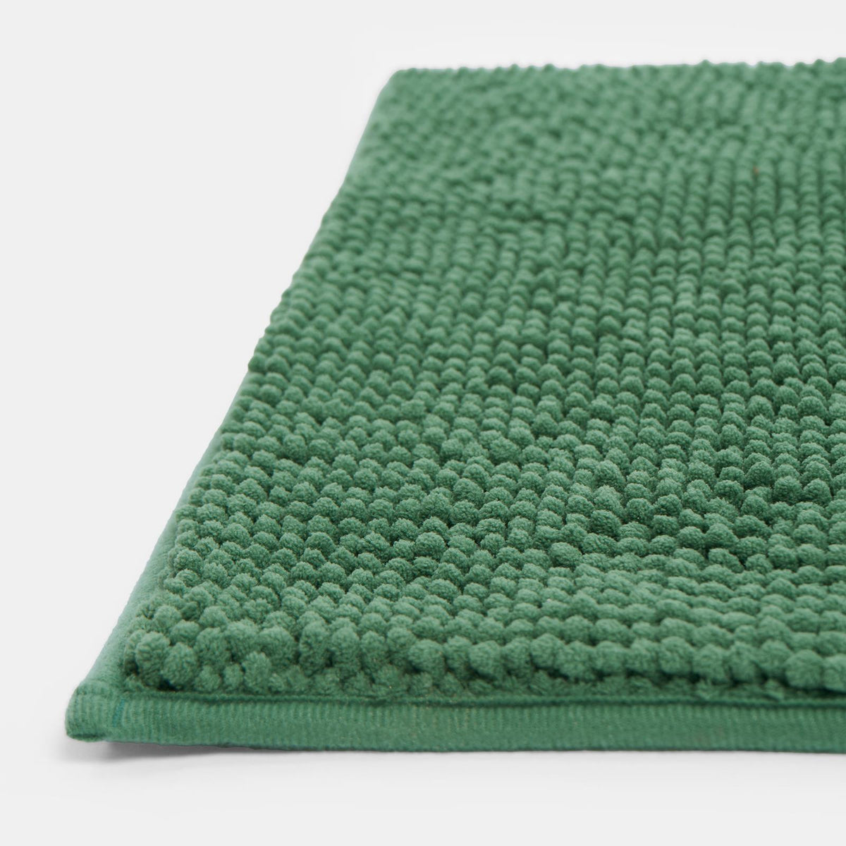 Brentfords Noodle Bath Mat Non Slip Shower Soft Highly Absorbent Chenille Shaggy