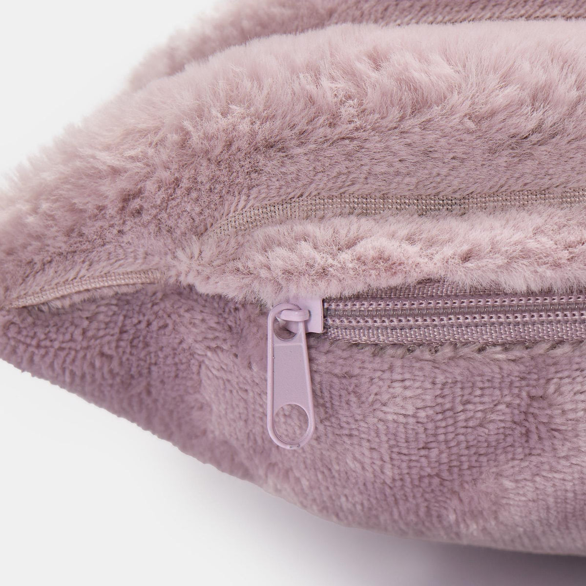 OHS Thick Rib Cushion Covers Faux Fur Soft Fleece Square Pillowcases Home Decor