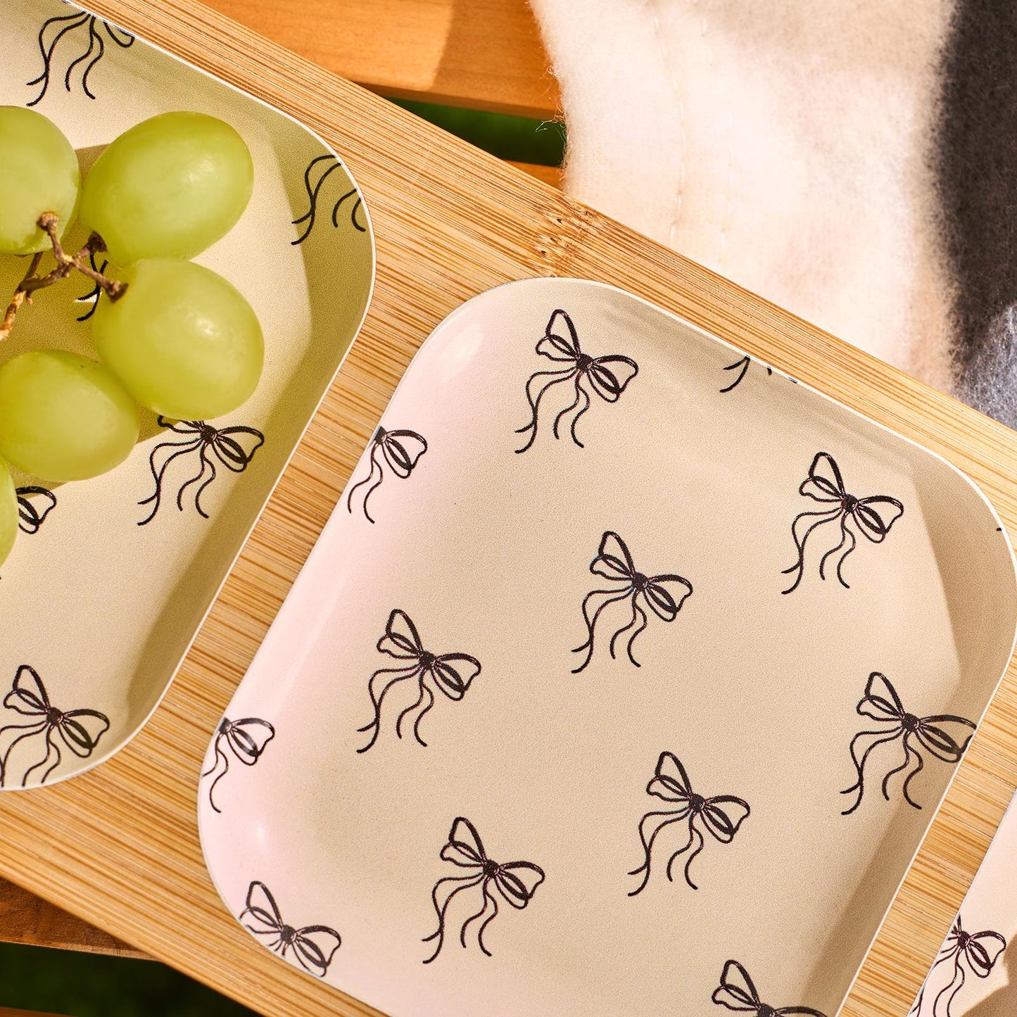 OHS Printed Picnicware Wine Cooler OR Picnic Blanket OR Bag Plates Bowls Glasses