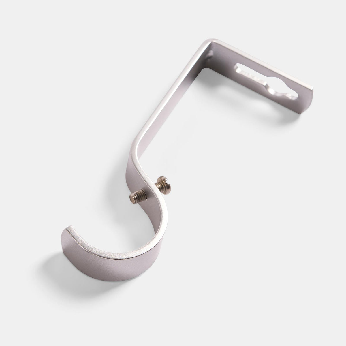 OHS 120-200cm Curtain Pole Extendable Metal 28mm Ball Trumpet Twist Finnials