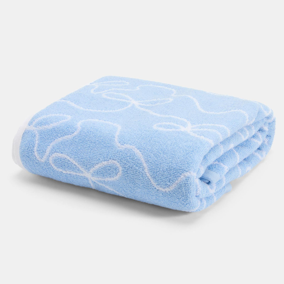 OHS Bows Towels 100% Premium Cotton Highly Absorbent Hand Bath Towel Sheet