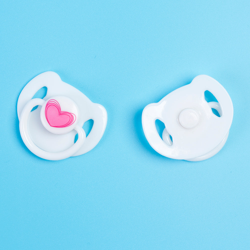 3PC Magnetic Dummy Pacifier for Reborn Baby Dolls DIY Supply Accessory Kids Gift