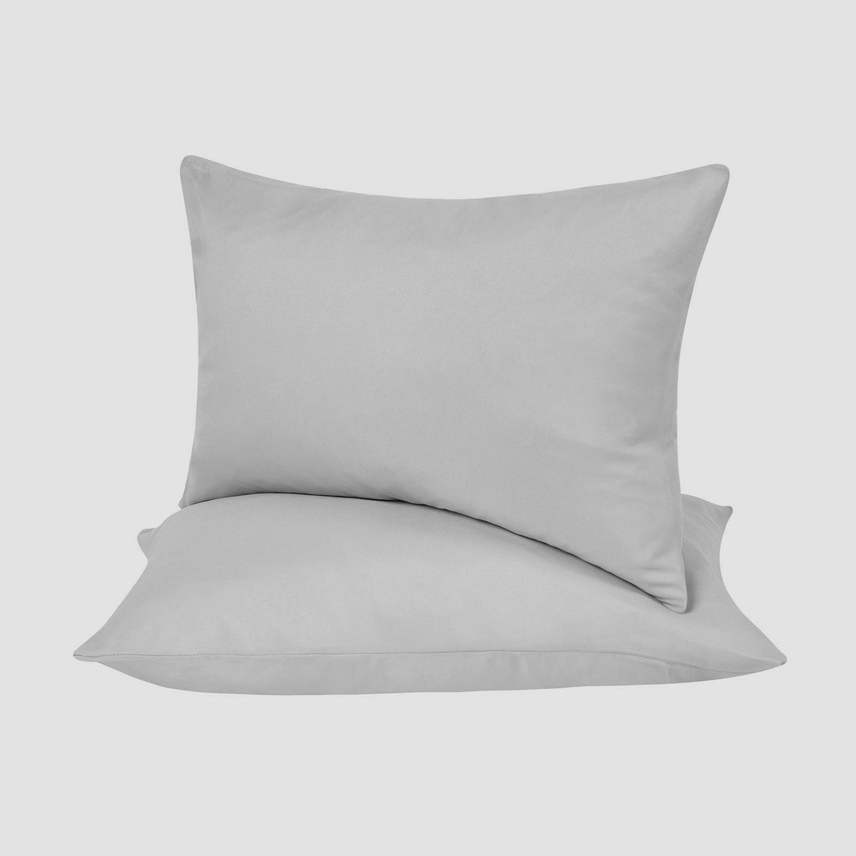 OHS Microfibre Housewife Pillowcases Set 2 Pack Wrinkle Resistant Pillow Covers