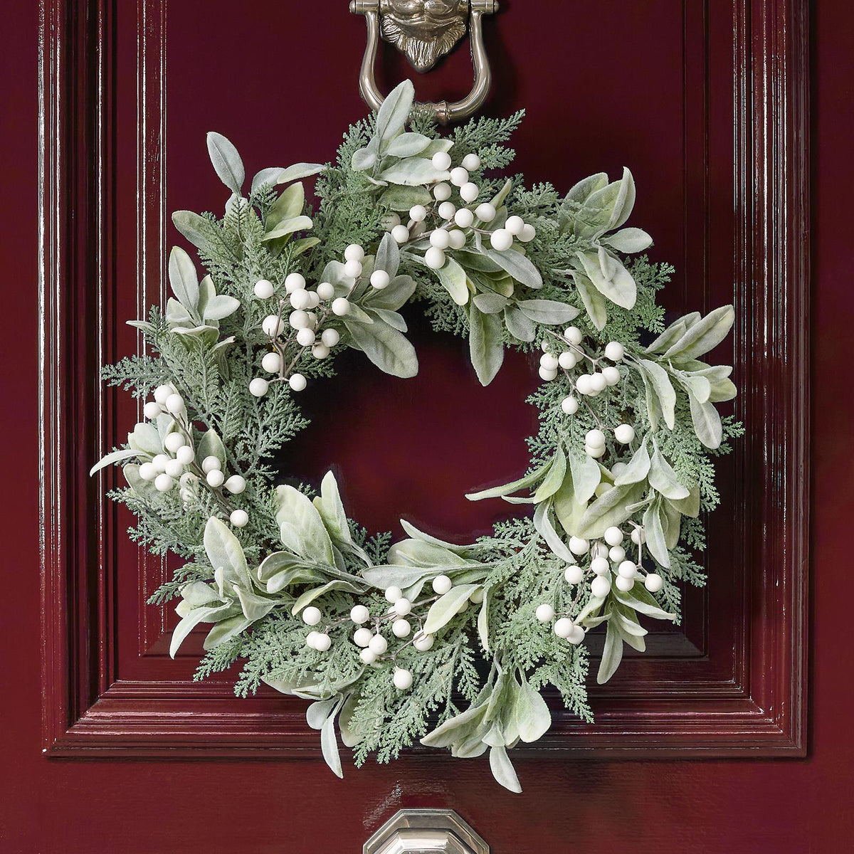 OHS Artificial Xmas Wreath Door Wall Home Party Table Decor Winter Spring