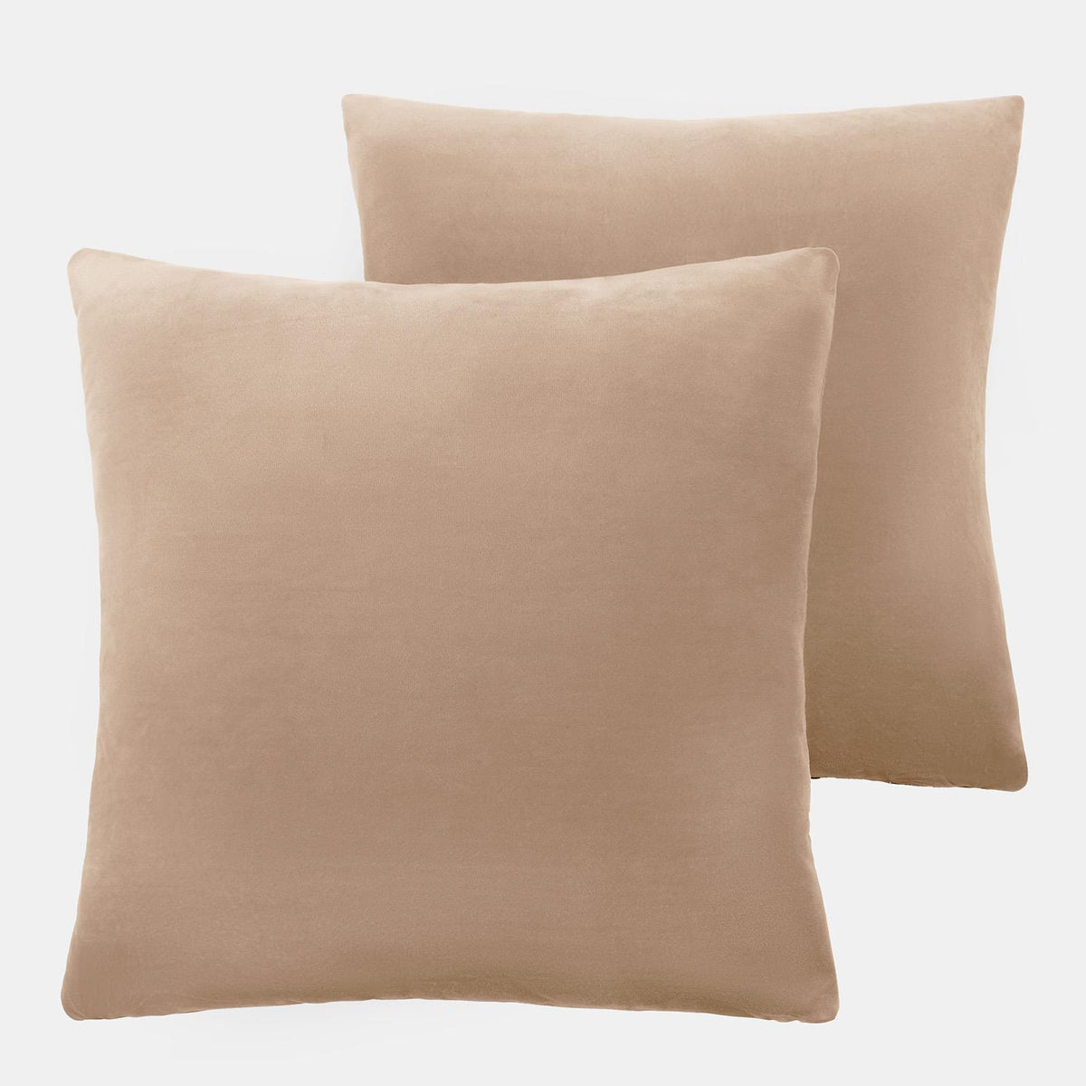 OHS Matte Velvet Cushion Covers Super Soft Luxury Square Pillowcases Multipack