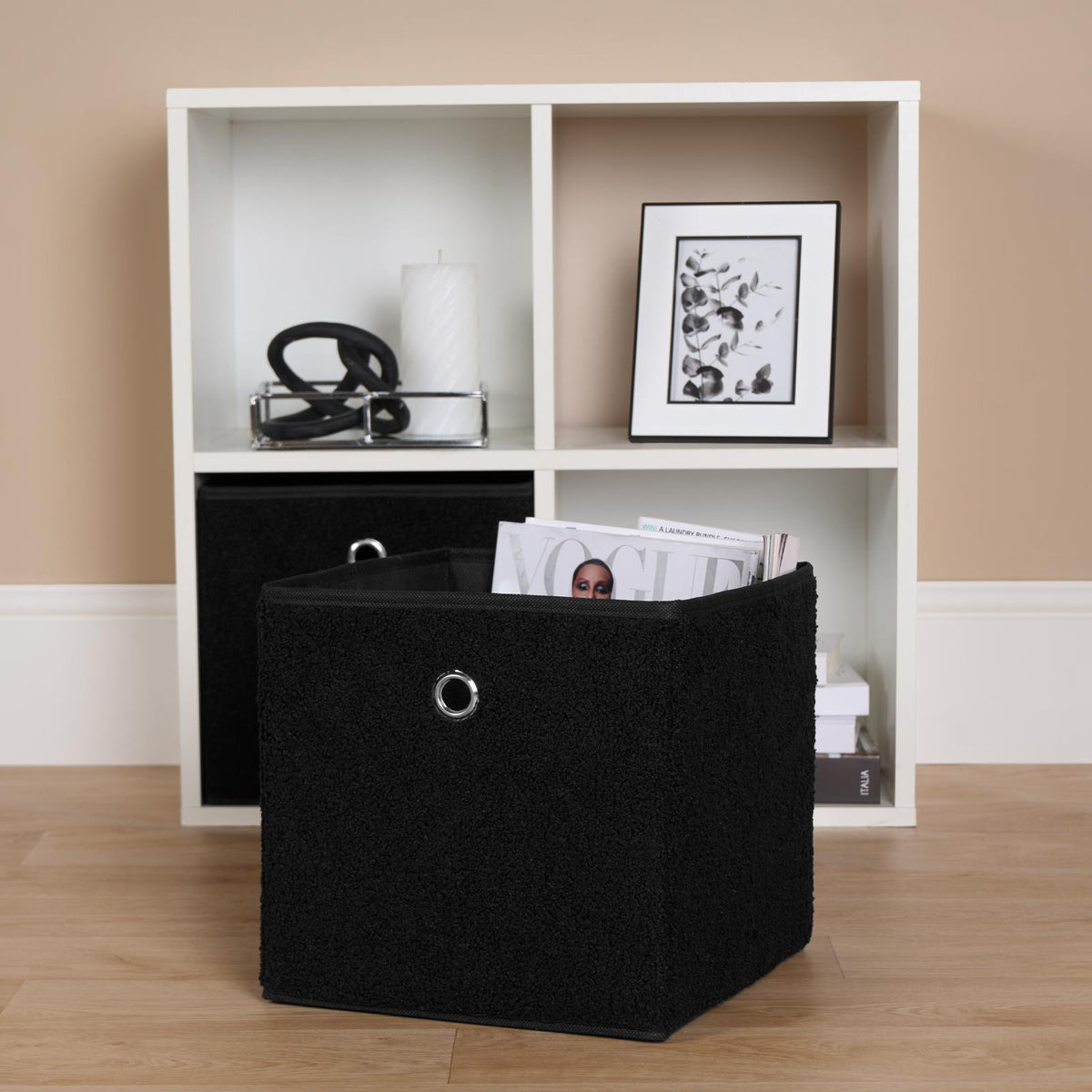 Pack of Storage Boxes 2 4 6 8 Pack Folding Space Saving Solution Toy Box Shelf
