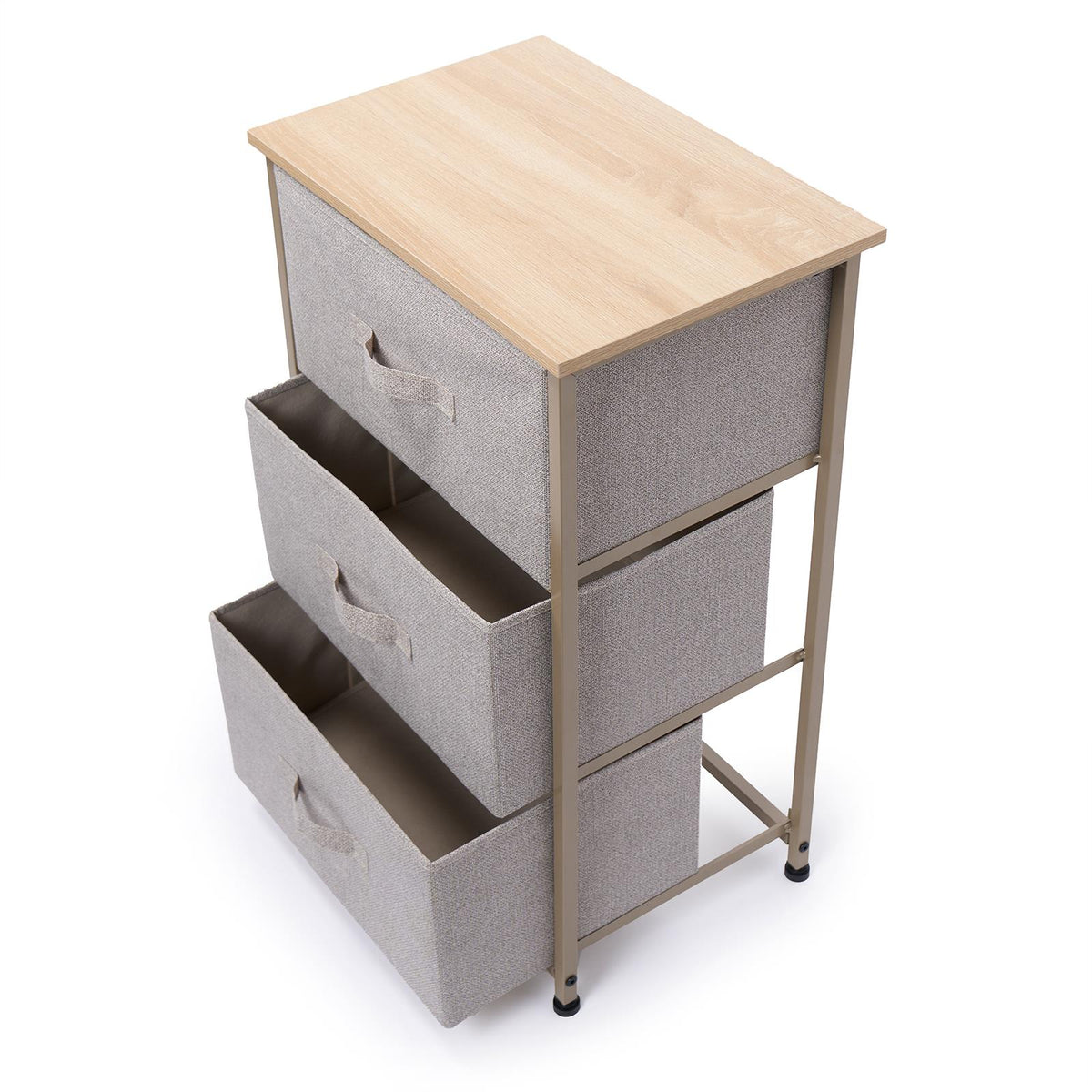 OHS Fabric Cabinet Bedside 2/3/4/5/6 Drawers Storage Unit Clothes Home Organiser