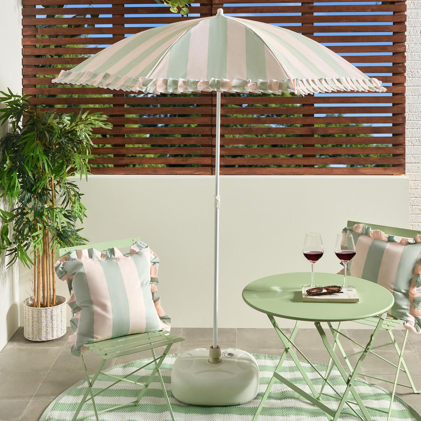 OHS Parasol Umbrella Garden Outdoor Canopy Table Patio Sun Shade