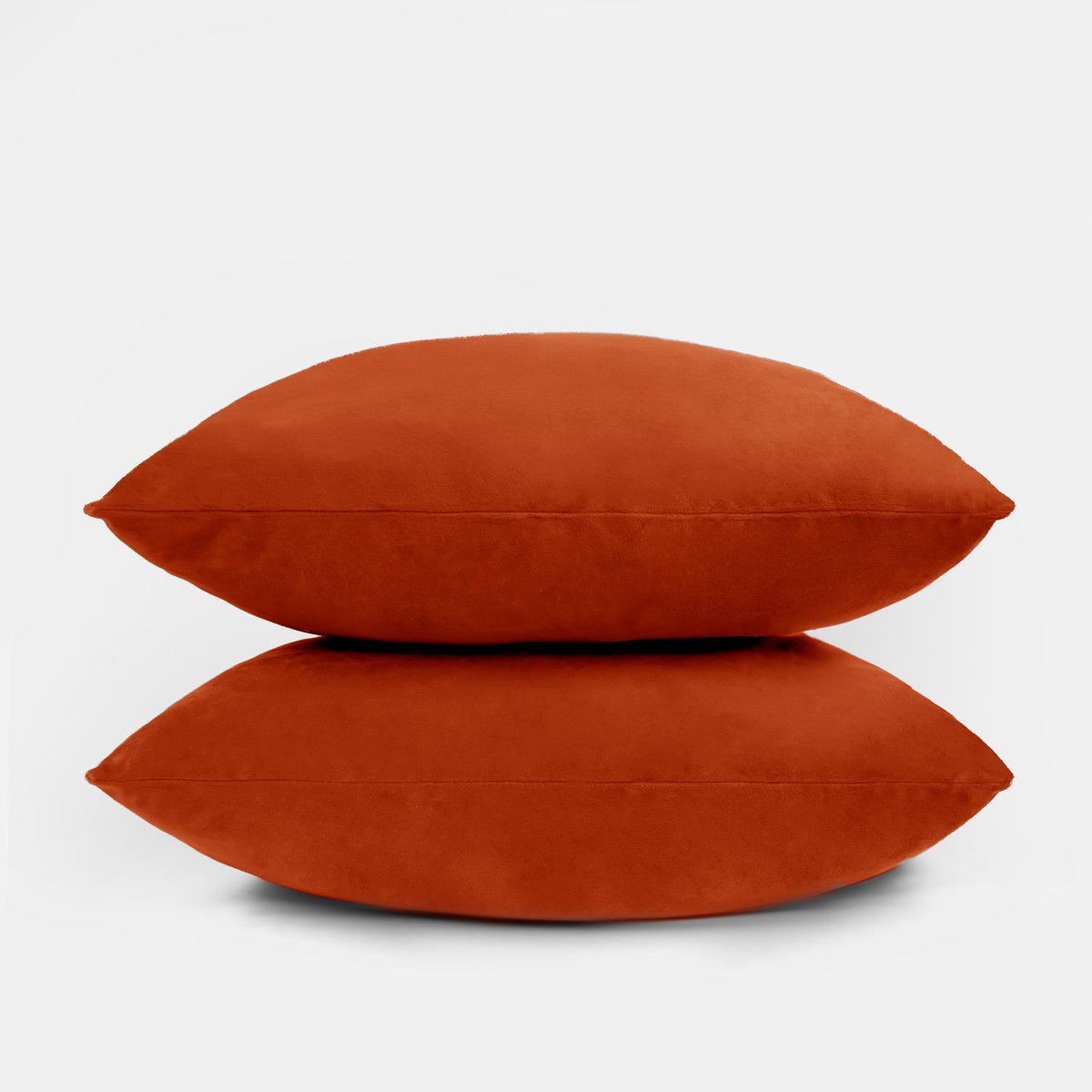 OHS Matte Velvet Cushion Covers Super Soft Luxury Square Pillowcases Multipack