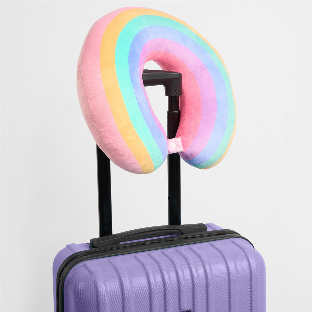 OHS Neck Pillow Travel Support U Shape Head Rest Car Plane Filled Plump Cushion