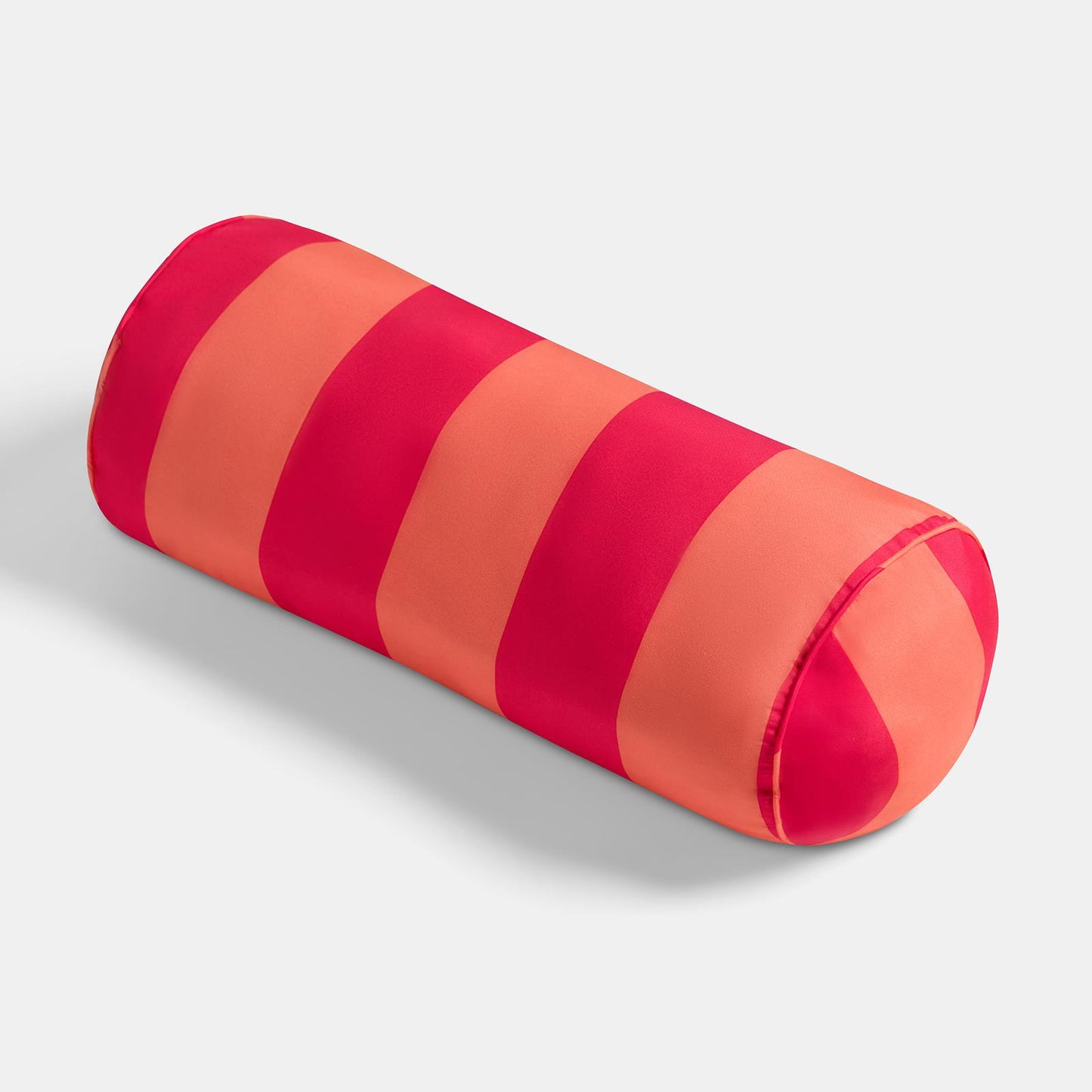 OHS Stripe Garden Bolster Cushion Outdoor Filled Pillow Back Neck Support