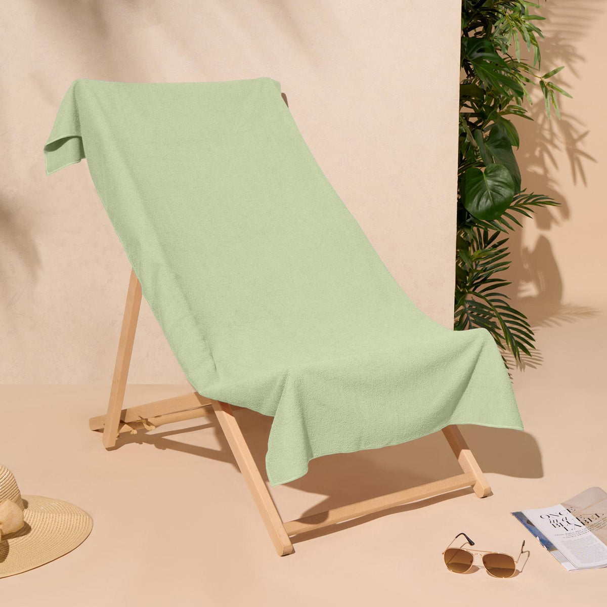 OHS Large Beach Towel Microfiber Lightweight Quick Dry Bath Gym Sports