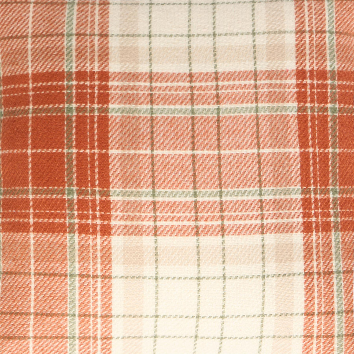 OHS Woven Check Cushion Covers 2 Pack Cases Luxury Home Decor