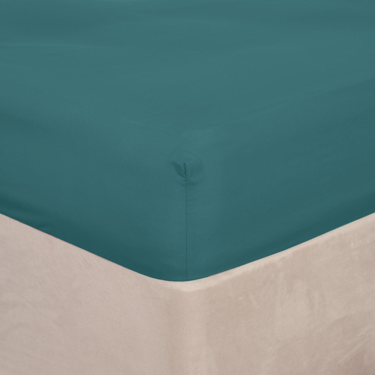 OHS Plain Duvet Cover & Pillowcase Reversible Bedding Set OR Fitted Sheet