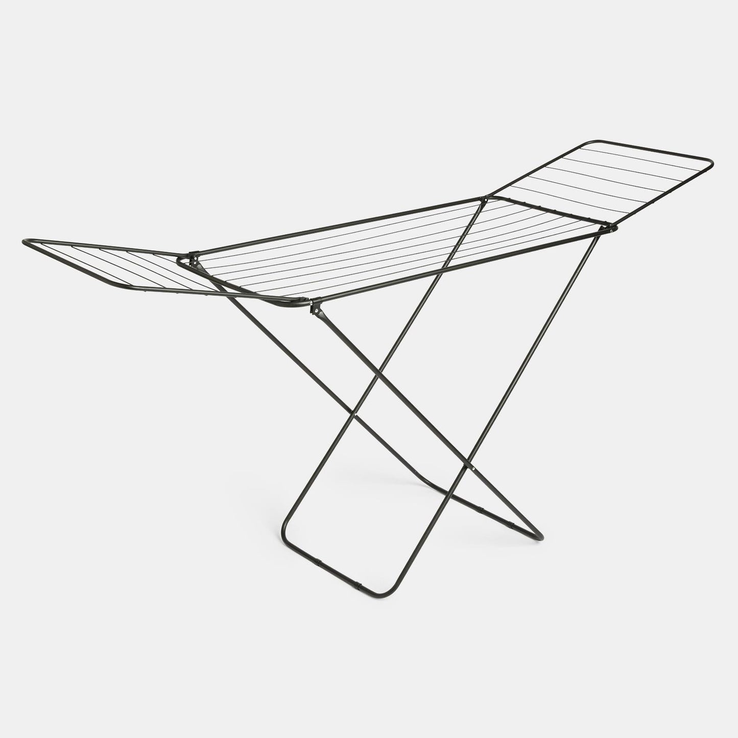 OHS 18M Foldable Drying Airer Clothes Horse Stainless Steel Winged Organiser