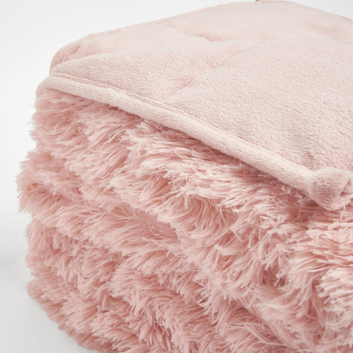 OHS Fluffy Fleece Weighted Blanket Sensory Adult Sleep Anxiety Soft Throw