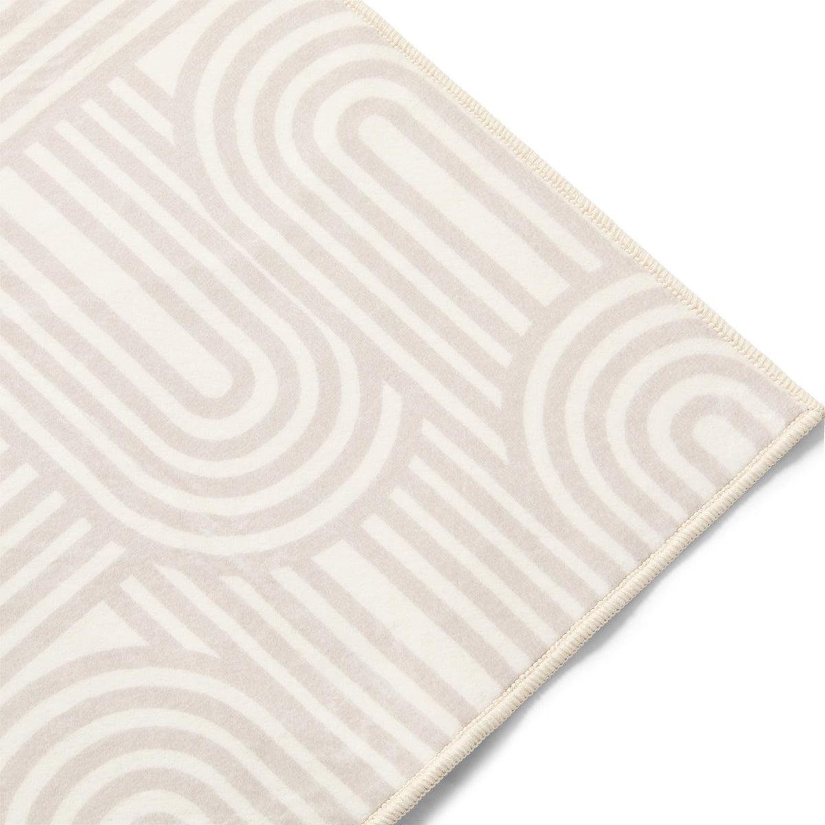 OHS Washable Rug Geometric Print Ultra Soft Living Room Area Mat Accent Rugs