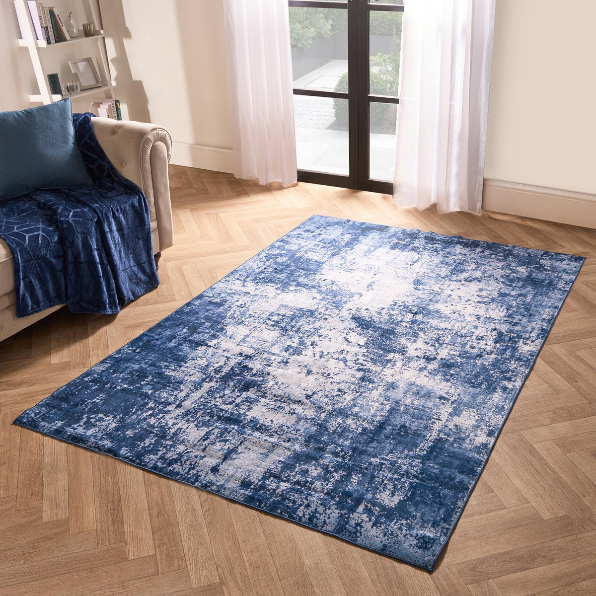Abstract Rug Washable Carpet Living Room Bedroom Non Slip Runner Home Decor Mat