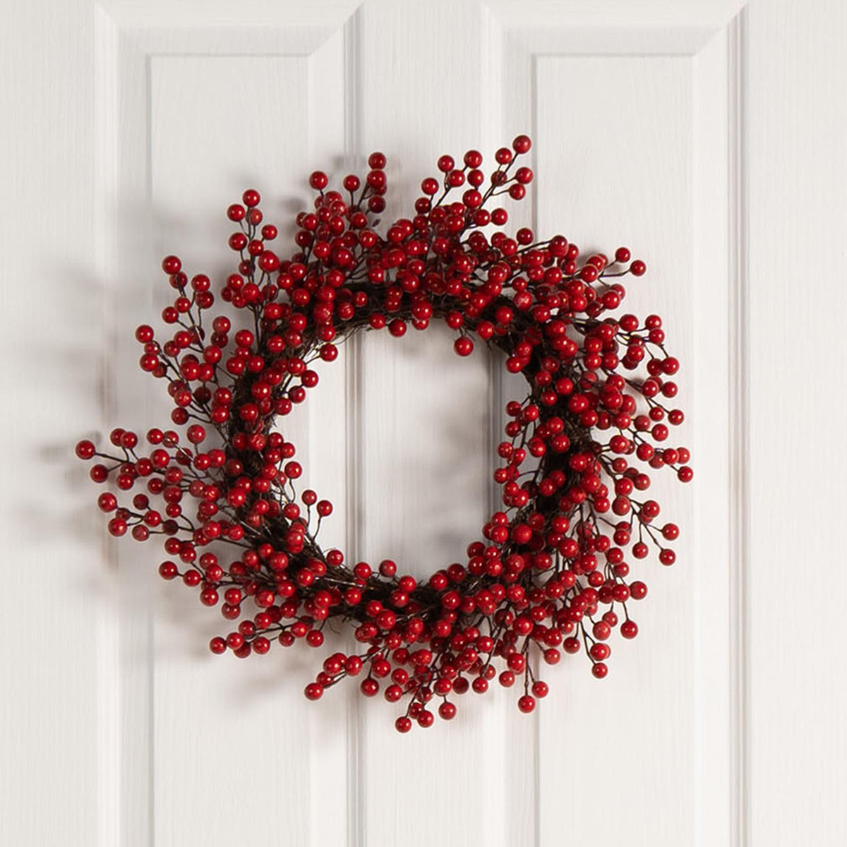 OHS Artificial Xmas Wreath Door Wall Home Party Table Decor Winter Spring