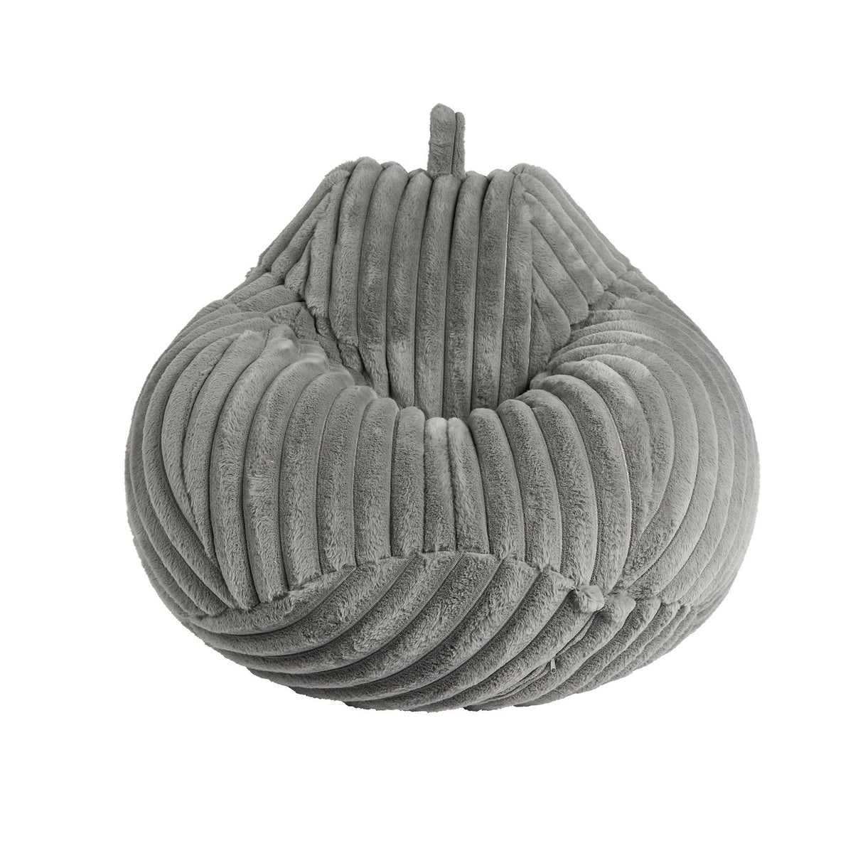 OHS Ribbed Bean Bag Chair Adult Gaming Beanbags with Filling Cosy Couch