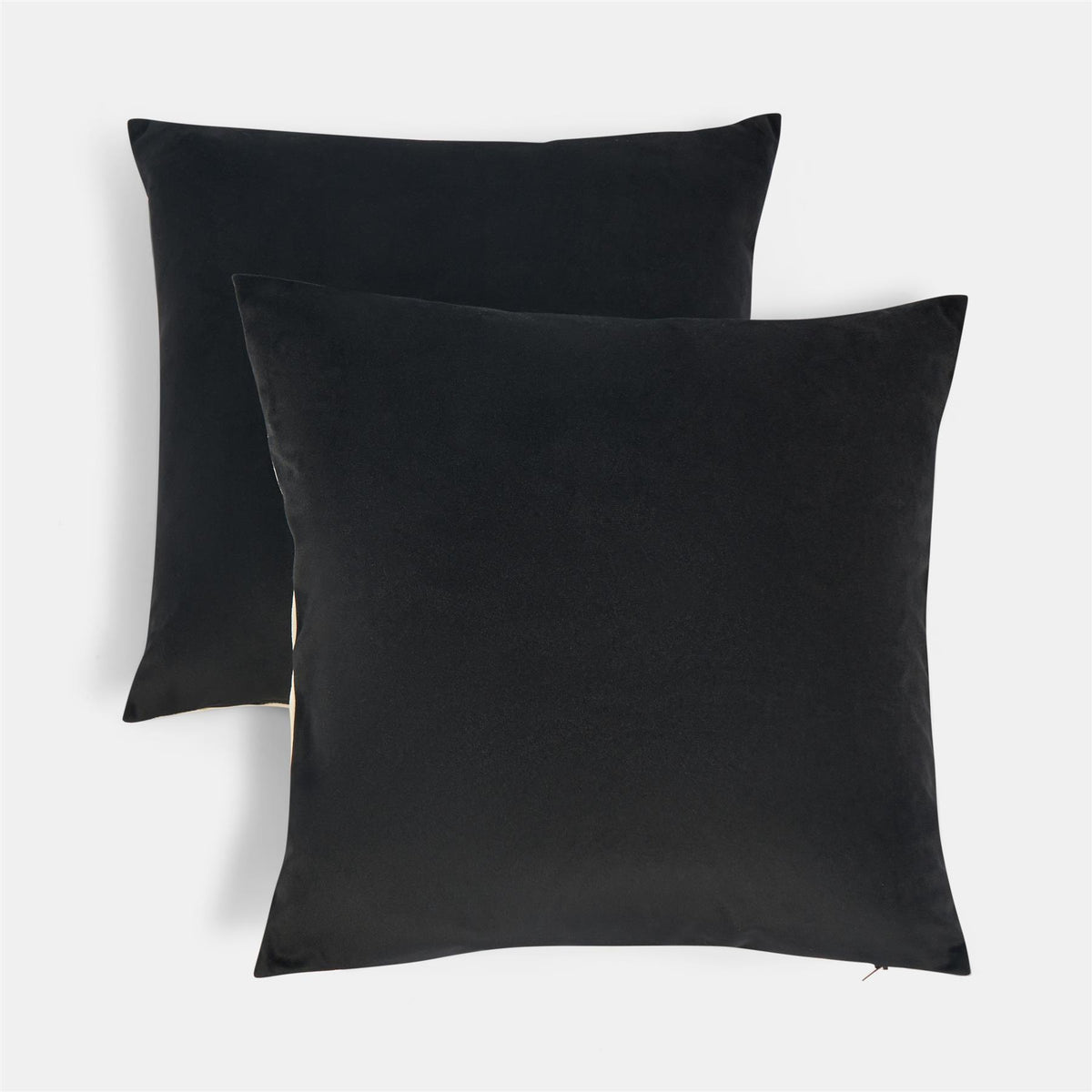 OHS Matte Velvet Cushion Covers Super Soft Luxury Square Pillowcases Multipack