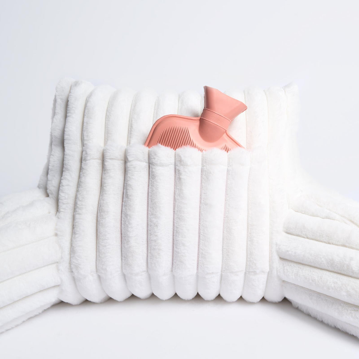 OHS Reading Cuddle Cushion Fleece Heatable Pillow Arms Chair Back Support