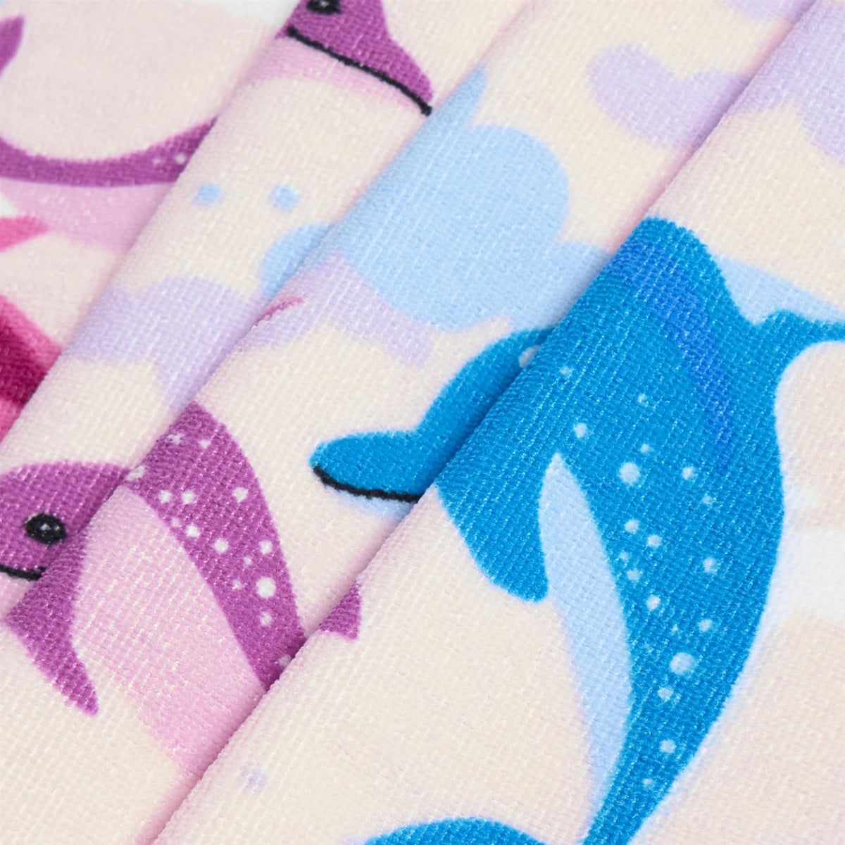 OHS Print Beach Towel Microfibre Quick Dry Bath Holiday Gym Travel Sport