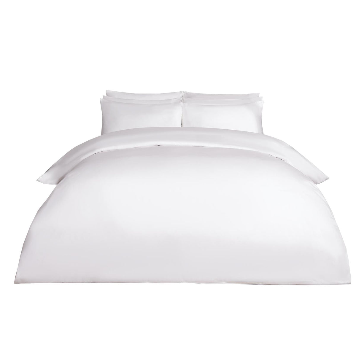400 Thread Count Duvet Cover Bedding Set 100% Cotton Quilt Single Double King